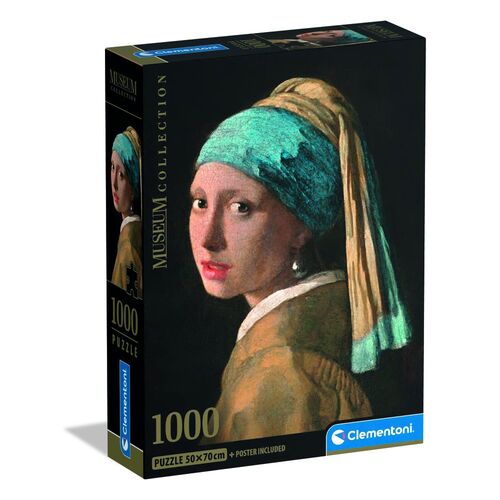 Museum Vermeer Girl with Pearl Earring puzzle 1000pcs