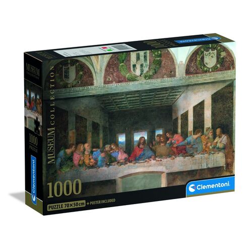 Museum Leonardo The Last Supper puzzle 1000pcs