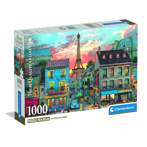 High Quality Streets of Paris puzzle 1000pcs