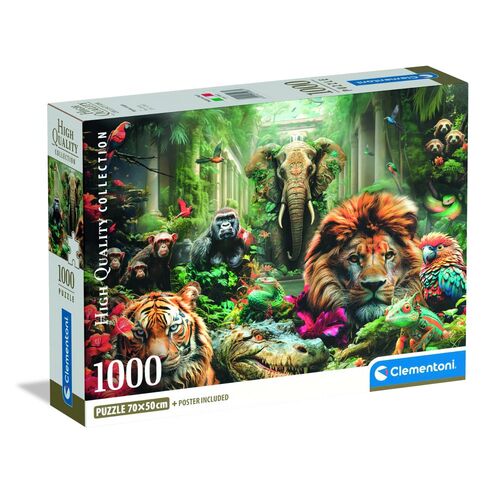 High Quality Mystic Jungle puzzle 1000pcs