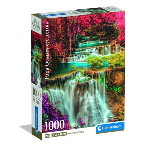 High Quality Colourful Thai Falls puzzle 1000pcs