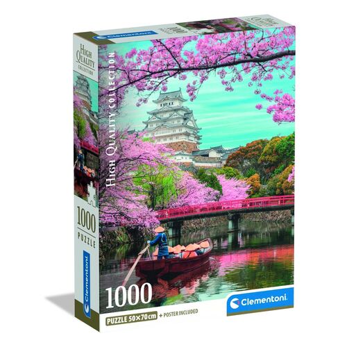 High Quality Himeji Castle in Spring puzzle 1000pcs