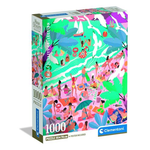 High Quality Sunday at the Beach puzzle 1000pcs