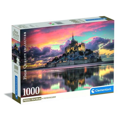 High Quality Le Magnifique Mont Saint-Michel puzzle 1000pcs