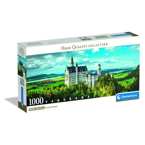 High Quality The Neuschwanstein Panorama puzzle 1000pcs