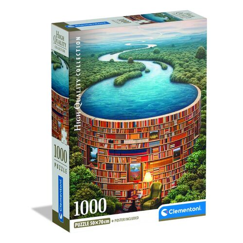 High Quality Bibliodame puzzle 1000pcs