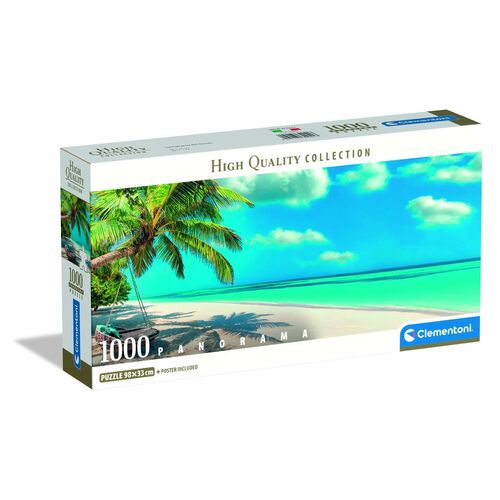 High Quality Swinging by the Ocean Panorama puzzle 1000pcs