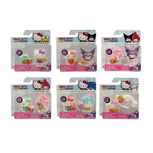 Hello Kitty assorted pack 2 figures 5cm