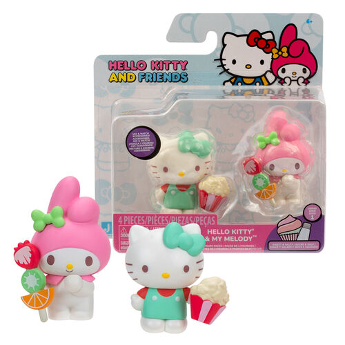 Hello Kitty assorted pack 2 figures 5cm