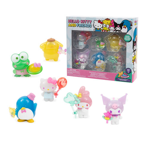 Hello Kitty pack 6 figures 5cm