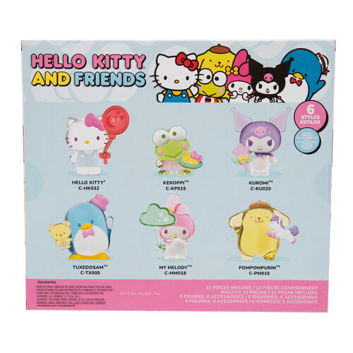 Hello Kitty pack 6 figures 5cm