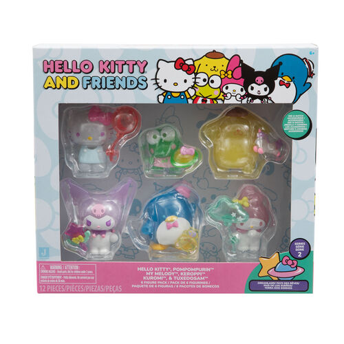 Hello Kitty pack 6 figures 5cm