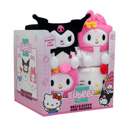 Peluche Cubeez Hello Kitty 10cm surtido