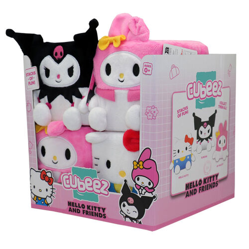 Peluche Cubeez Hello Kitty 10cm surtido