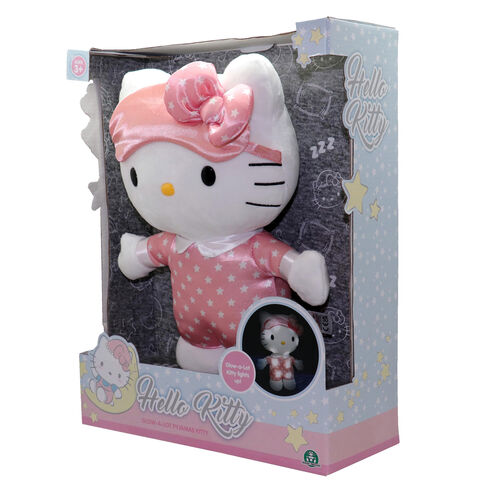 Peluche Luminoso hora de dormir Hello Kitty 35cm