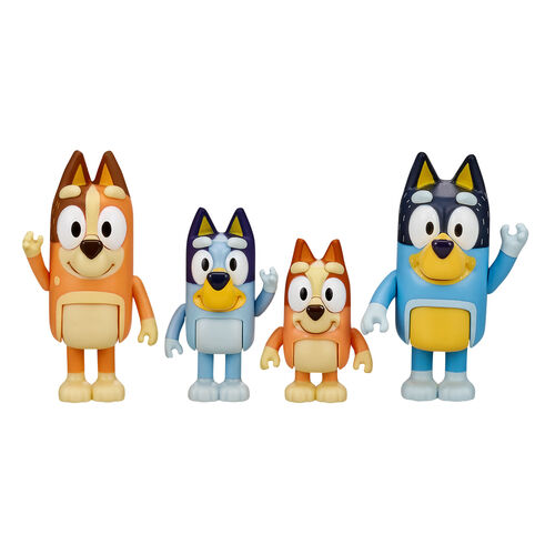 Bluey assorted pack 4 figures