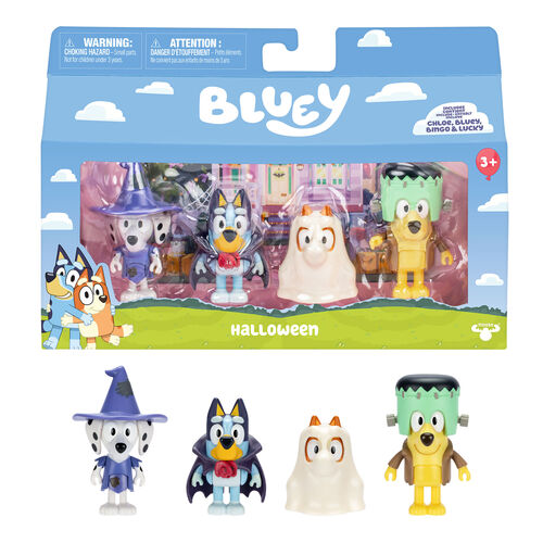 Bluey assorted pack 4 figures