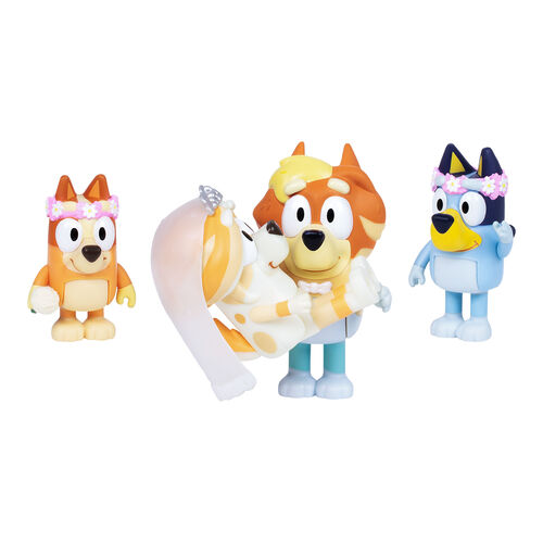 Bluey assorted pack 4 figures