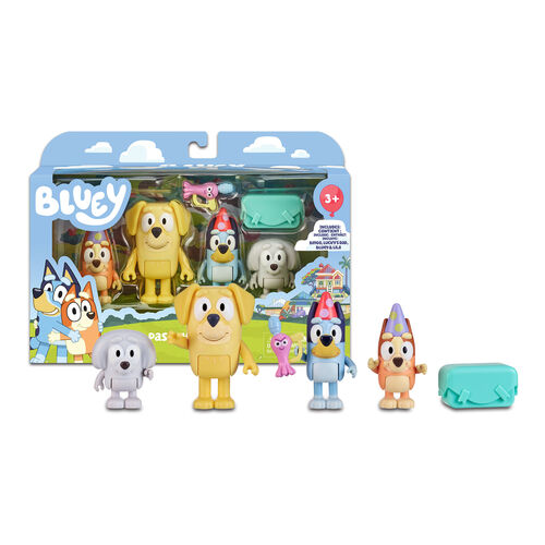 Bluey assorted pack 4 figures