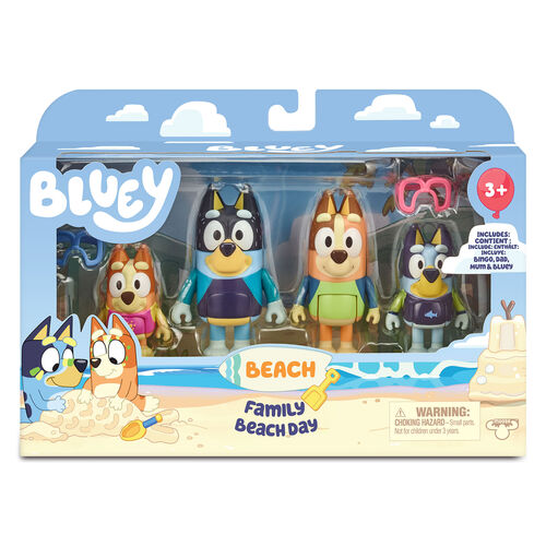 Bluey assorted pack 4 figures