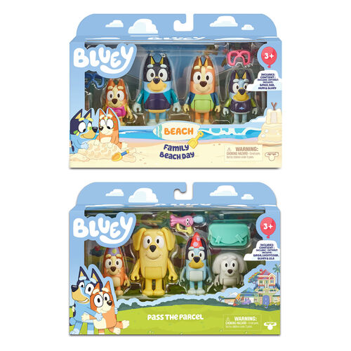 Bluey assorted pack 4 figures