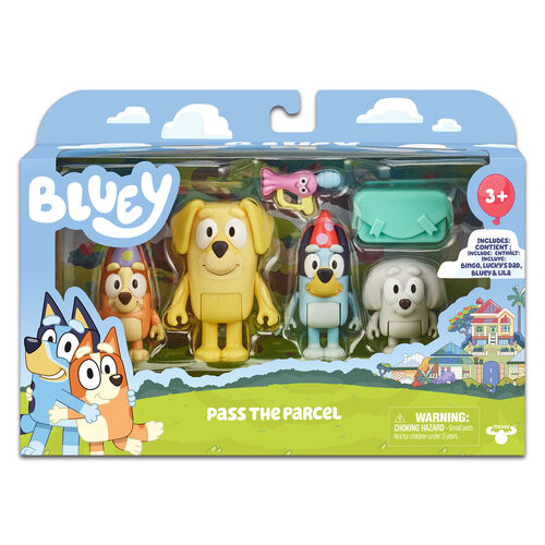 Bluey assorted pack 4 figures