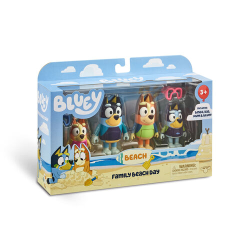 Bluey assorted pack 4 figures