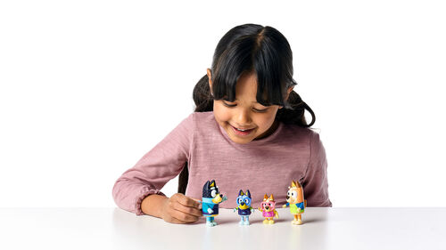 Bluey assorted pack 4 figures