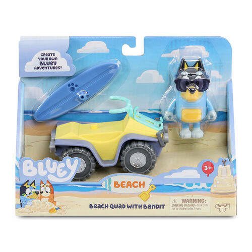 Vehiculo + figura Bluey surtido