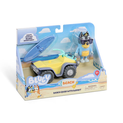 Vehiculo + figura Bluey surtido