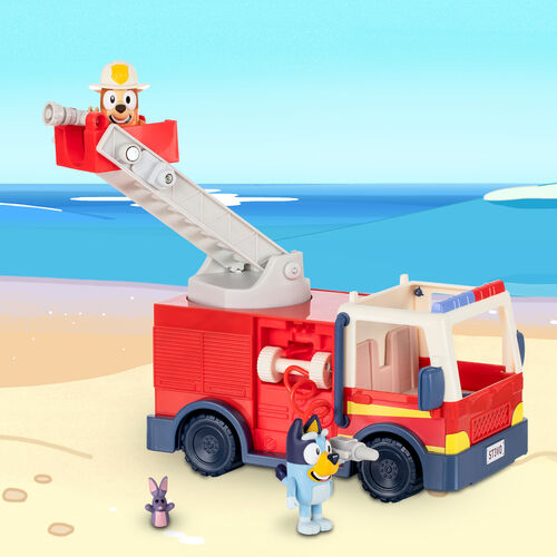 Camion Bomberos + figuras Bluey