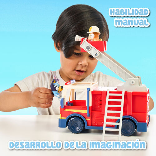 Camion Bomberos + figuras Bluey