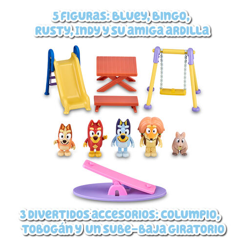 Playset de Juegos + figuras Bluey