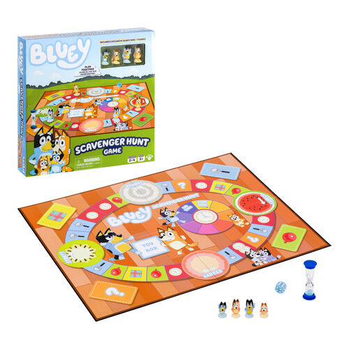 Juego de mesa Busqueda del Tesoro Bluey español