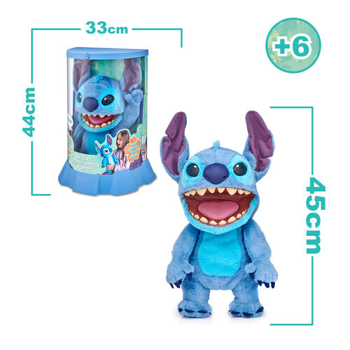 Peluche electronico Stitch Disney 45cm