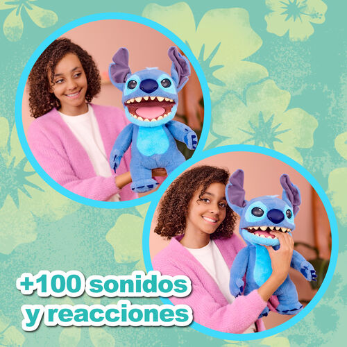 Peluche electronico Stitch Disney 45cm