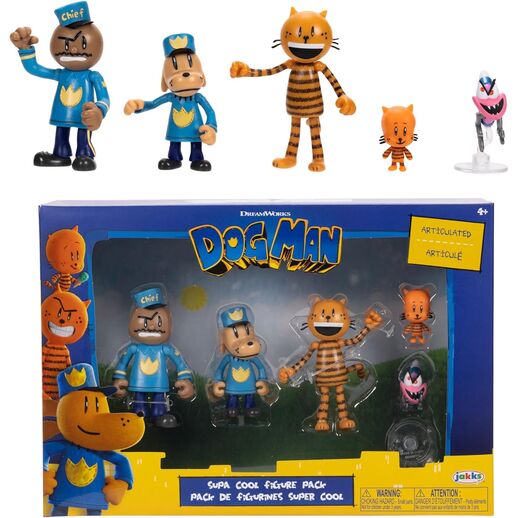 Dogman pack 5 figures 6cm