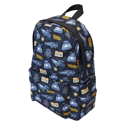 Mochila nylon 40th Anniversary Regreso al Futuro Loungefly 44cm