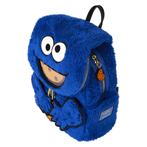 Mochila peluche + monedero Cookie Monster Barrio Sesamo Loungefly