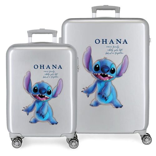 Set 2 Maletas trolley ABS Stitch Disney