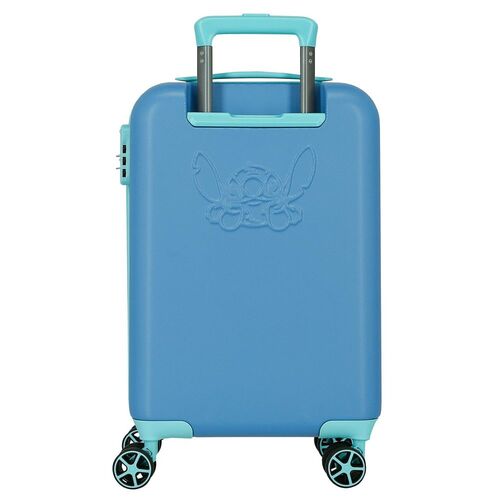 Maleta trolley ABS Azulon Stitch Disney 55cm