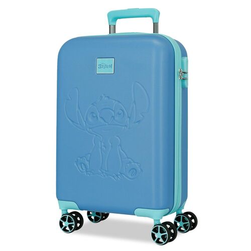 Maleta trolley ABS Azulon Stitch Disney 55cm