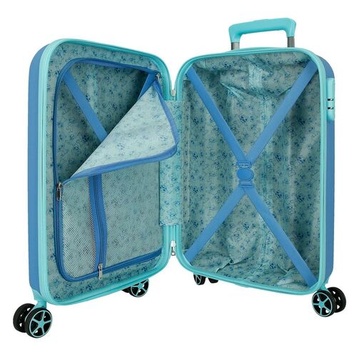 Maleta trolley ABS Azulon Stitch Disney 55cm