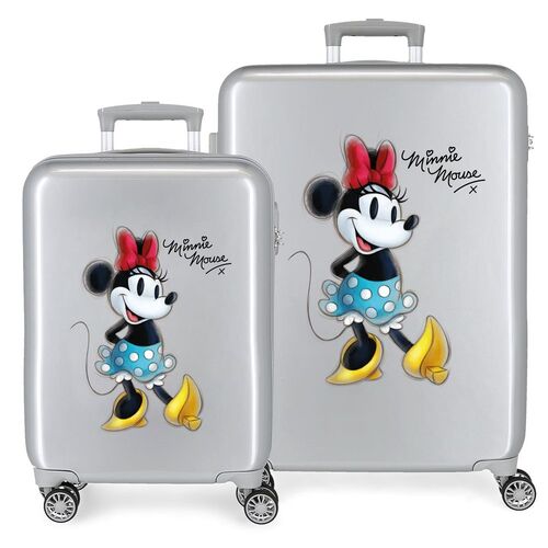 Set 2 Maletas trolley ABS Joyful Minnie Disney