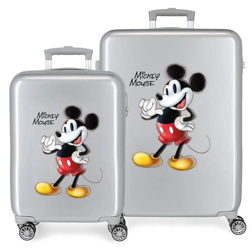 Disney Mickey Joyful ABS pack 2 trolley suitcases