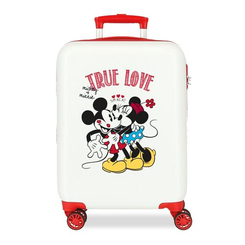 Maleta trolley ABS True Love Mickey & Minnie Disney 55cm