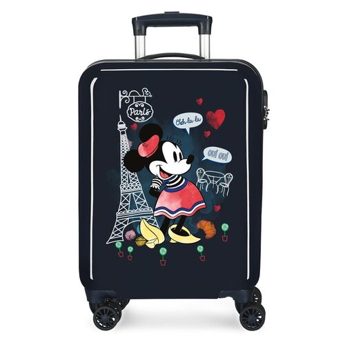 Maleta trolley ABS Around the World Paris Minnie Disney 55cm