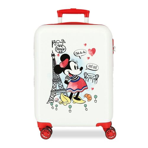 Maleta trolley ABS Around the World Paris Minnie Disney 55cm