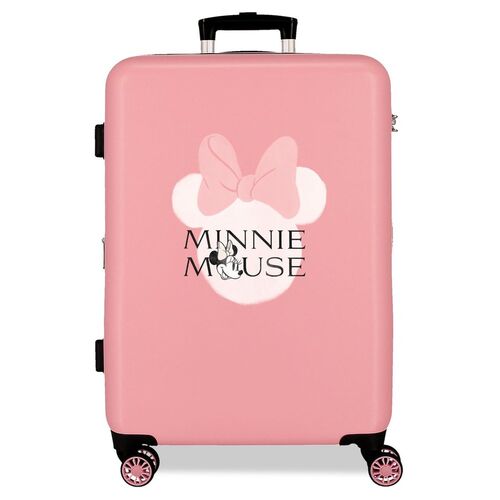 Maleta trolley ABS Head Minnie Disney 65cm