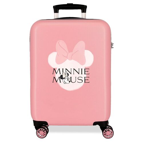 Maleta trolley ABS Head Minnie Disney 55cm